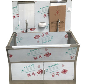 雙人位洗手池,不銹鋼雙槽水池,醫(yī)用洗手池,腳踏洗手池,感應(yīng)洗手池